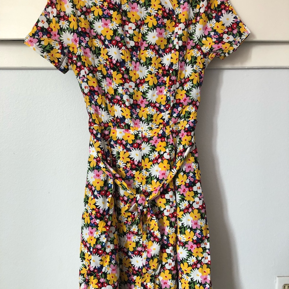 Joanie Clothing Barb Floral Daisy Print Tea Dress, size UK 8, US 4 NWT - Picture 9 of 9